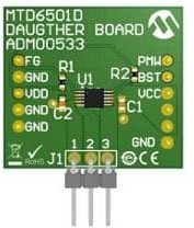 Фото 1/2 ADM00534, Power Management IC Development Tools MTD6501G 23kHz PWM Output Daughter Board