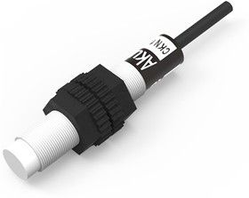 CKN30-30HO емкостный датчик двухпроводный, Sn=30 мм, корпус М30 пластик, не заподлицо, NO, 100...240VAC, IP67, кабель 2м
