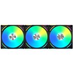 Вентилятор Lian-Li Uni Fan ALV2 120 Triple 120x120x28mm черный 7-pin 28.7dB Ret ...