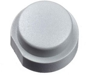 10S03, Switch Cap Round 6.5mm Grey ABS Ultramec 6C Series