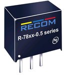 R-7812-0.5, Non-Isolated DC/DC Converters 0.5A DC/DC REG 15-34Vin 12Vout