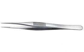 Фото 1/2 Precision tweezers, uninsulated, antimagnetic, stainless steel, 110 mm, 10G.SA.0