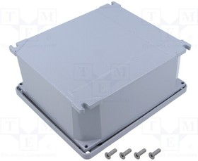653.03, Коробка распред., 192x168x80mm, IK08, алюминий, IP66/IP67/IP69, серия ALUBOX