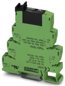 Фото 1/2 2982786, PLC-INTERFACE for output functions - consisting of PLC-BSC.../ACT basic terminal block with screw connection and ...