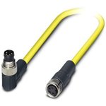 1406204, Sensor Cables / Actuator Cables SAC-4P-M8MR/ 1.5-542/M8 FS BK