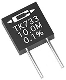 TK733-10.0M-0.1%-10ppm, Thick Film Resistors - Through Hole 10M ohm ,0.1% 10ppm
