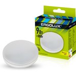 Ergolux LED-GX53-9W-GX53-3K (Эл.лампа светодиодная 9Вт GX53 3000К 180-240В)