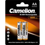 Camelion AA-1800mAh Ni-Mh BL-2 (NH-AA1800BP2, аккумулятор,1.2В)