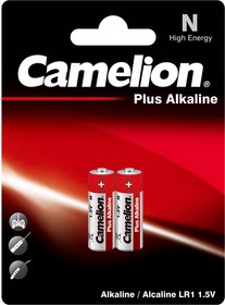 Camelion..LR1 Plus Alkaline BL-2 (LR1-BP2, батарейка,1.5В)