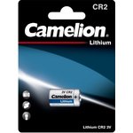 Camelion CR2 BL-1 (CR2-BP1, батарейка фото,3В)