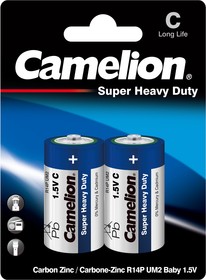 Camelion..R14 Blue BL-2 (R14P-BP2B, батарейка,1.5В)
