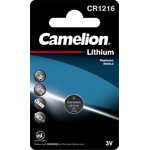 Camelion CR1216 BL-1 (CR1216-BP1, батарейка литиевая,3V)