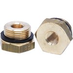 0168 27 13, Brass Pipe Fitting, Straight Threaded Reducer ...