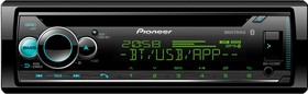 Фото 1/2 Автомагнитола Pioneer DEH-S5250BT 1DIN 4x50Вт DSP 2 ПДУ RDS