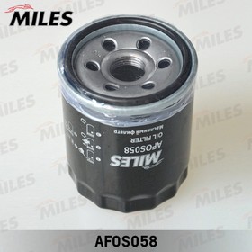 AFOS058, Фильтр масляный Suzuki SX4 06-, Grand Vitara 98-, Swift 00-, Jimny 98- Miles