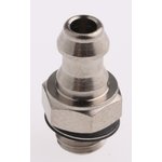 M-5AU-6, M Series Straight Threaded Adaptor, M5 Male to Push In 5 mm ...