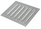 AVK33SS6, Louver Plate Kit, 3.88x4.50 inch, Brushed, Stainless Steel 316