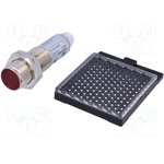 VL180-2P42431, Retroreflective Photoelectric Sensor, Barrel Sensor ...