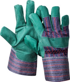 1132-XL, STAYER XL, искусственная кожа зеленые, рабочие перчатки (1132-XL)