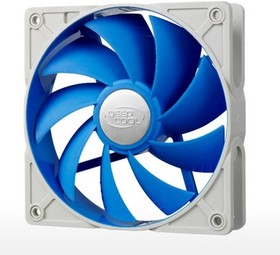 Фото 1/2 Вентилятор для корпуса DEEPCOOL UF120 120x120x26мм Ultra silent (PWM, 36шт./кор, эластичная рамка, супертихий,2Ball) Retail BOX