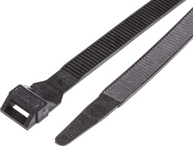 0 319 10, Cable Tie, 123mm x 9 mm, Black PA 12, Pk-100