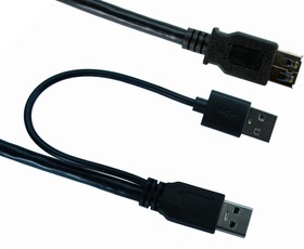 USB3-EXT-10MTR, USB 3.0 Cable, Male USB A to Female USB A USB Extension Cable, 10m