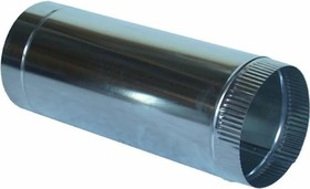 Воздуховод прямошовный Шамрай D100 мм 0.5/0,5м оцинкованная сталь VD100/500