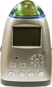 DT-204A ЧАСЫ-КАЛЕНДАРЬ С НОЧНИКОМ И ВСТРОЕН. ТЕРМОМЕТРОМ