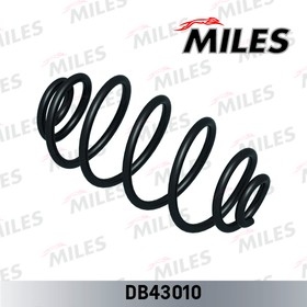 DB43010, Пружина OPEL ASTRA H 04- задняя MILES