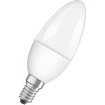 4058075594265, LED Light Bulb, Матовая Свечеобразная, E14, Теплый Белый, 2700 K ...