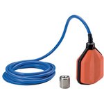 LVFSA1D10, Polypropylene Float Switch, Float, 10m Cable, Relay, 250V ac Max