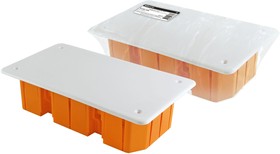 Распаячная коробка СП 172х96х45мм, крышка, IP20, инд. штрихкод, TDM