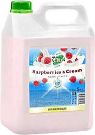 Фото 1/2 Крем - мыло увлажняющее Raspberry and cream 5 л ПНД 72350