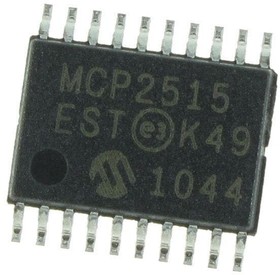 MCP2515T-E/ST, TSSOP-20 CAN ICs