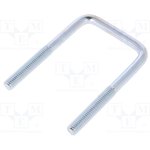 CBTC.6.35.65 (1"), U-bolt; C; 1; steel; zinc; Thread len: 30mm; Int.width ...