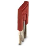 3030129, Plug-in bridge - pitch: 4.2 mm - number of positions: 3 - color: red