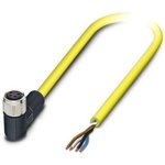1406242, Sensor Cables / Actuator Cables SAC-4P- 5.0-542/M8 FR BK