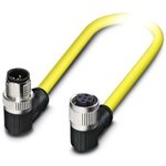 1406163, Sensor Cables / Actuator Cables SAC-5P-MR/ 0.5-542/ FR SCO BK
