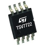 TSV522AIST, Операционный усилитель, RRIO, 2 Усилителя, 1.15 МГц, 0.89 В/мкс ...