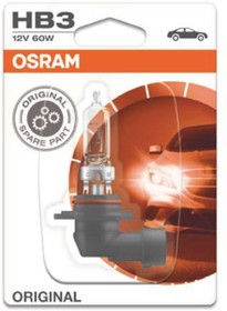 Фото 1/3 9005-01B, Лампа 12V HB3 60W P20d блистер (1шт.) OSRAM