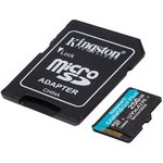 Карта памяти Kingston Canvas Go! Plus microSDXC UHS-I Cl10 +ад, SDCG3/256Gb