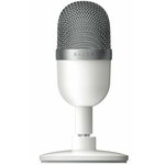 Микрофон Razer Seiren Mini Mercury - Ultra-compact, белый [rz19-03450300-r3m1]