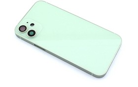 Фото 1/2 Задняя крышка (корпус) в сборе с рамкой для Apple iPhone 12 Mini зеленая
