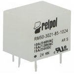 RM50-3021-85-1024, Реле электромагнитное, SPST-NO, Uобмотки 24ВDC, 10A/240ВAC, 15А