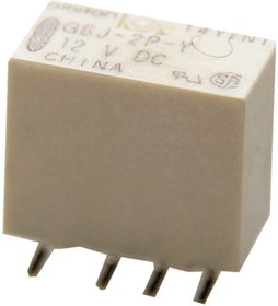 G6J-2FL-Y-DC24, Electromechanical Relay 24VDC 2.6005KOhm 1A DPDT(10.6x7.4x10)mm SMD Ultra-Compact and Slim Relay