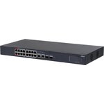 Коммутатор Dahua DH-CS4218-16ET-240 (L2) 16x100 Мбит/с 2xКомбо(1000BASE-T/SFP) ...