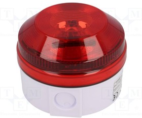 X195-02WH-02, Лампа аварийной сигнализации, red, 15-28VAC/DC