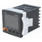 CX6S-2P2F, Счетчик: электронный, LCD x2, импульсы/время, SPST, Отв: 45x45мм