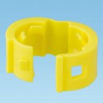 PCBANDYL-Q, Wire Labels & Markers Patch Cord Color Band - Yellow