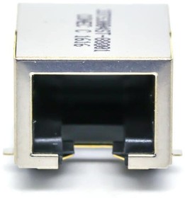 33TS3004ST-88001, Modular Connectors / Ethernet Connectors 8P8C MOD JACK S/E SMT SHIELD